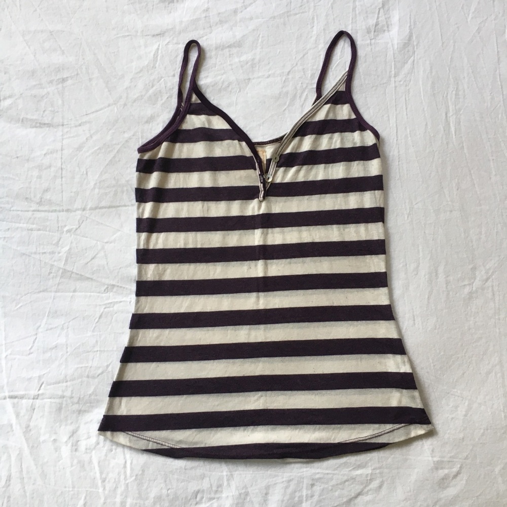 SOLD✖️Gypsy 05 Purple Stripe Tank